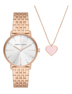 Zegarek damski Armani Exchange Lola AX7145SET