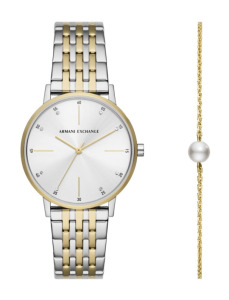 Zegarek damski Armani Exchange Lola AX7156SET