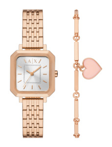Zegarek damski Armani Exchange Leila AX7164SET