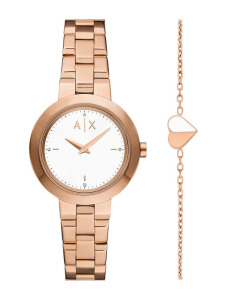 Zegarek damski Armani Exchange Jackie AX7175SET