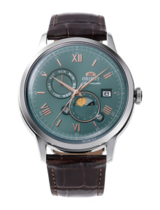 Zegarek męski Orient Bambino Sun & Moon RA-AK0805E30B