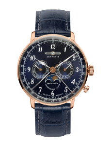 Zegarek męski Zeppelin LZ 129 HINDENBURG MOONPHASE ZE-7038-3